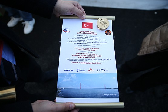 1915 Çanakkale Köprüsü 'tarih tüpü' ile ölümsüzleşecek